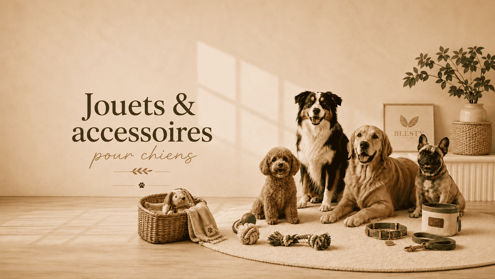 Accessoires pour chien
