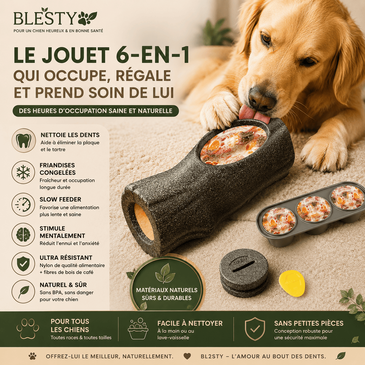 jouet à mâcher pour chien