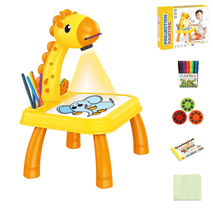 cadeau bebe original (girafe jaune)